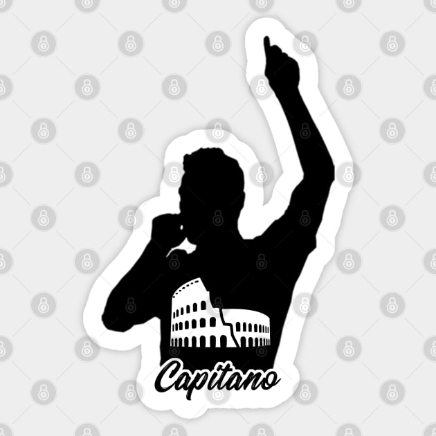 Totti Capitano Sticker by InspireSoccer